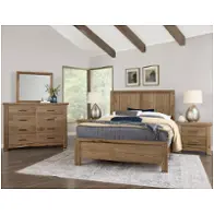 782-667-766-922 Vaughan Bassett Furniture Yellowstone - Chestnut Natural Bedroom Furniture Bed