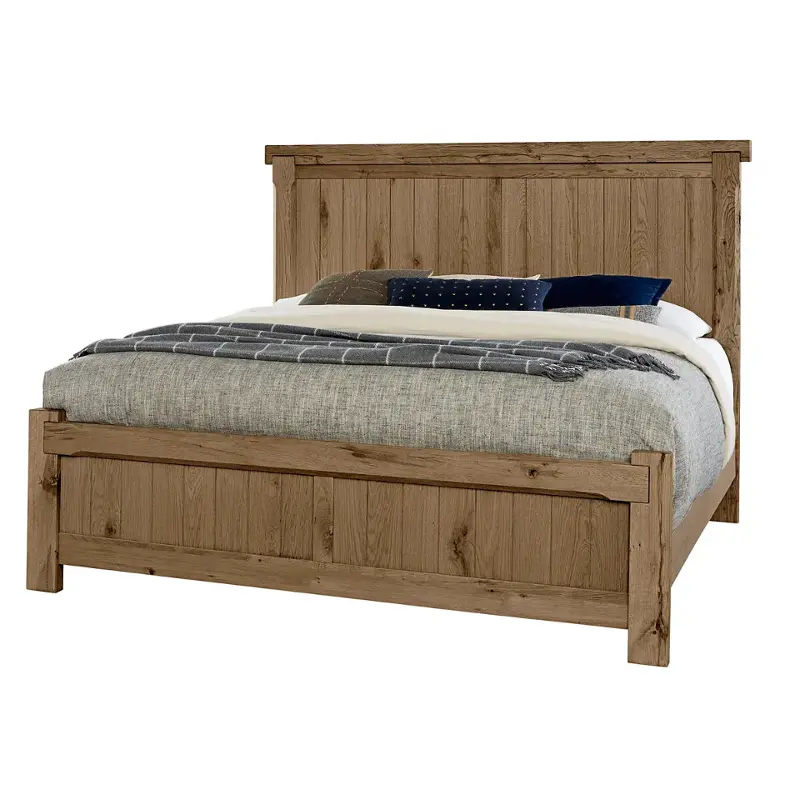 782-558-855-922 Vaughan Bassett Furniture Yellowstone - Chestnut Natural Bedroom Furniture Bed