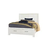 784-667-066b-502 Vaughan Bassett Furniture Yellowstone - White Bedroom Furniture Bed