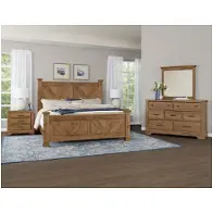 195-557-755-922 Vaughan Bassett Furniture Yosemite - Natural Bedroom Furniture Bed