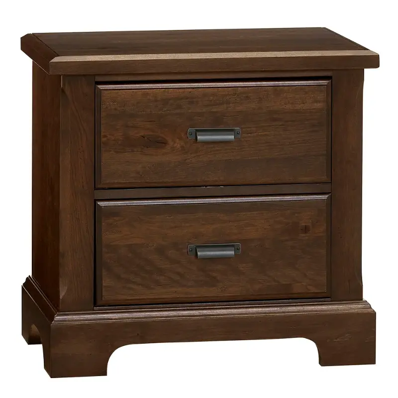 817-227 Vaughan Bassett Furniture Lancaster County -amish Walnut Bedroom Furniture Nightstand