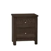 10-226 Vaughan Bassett Furniture Fundamentals-java Bedroom Furniture Nightstand