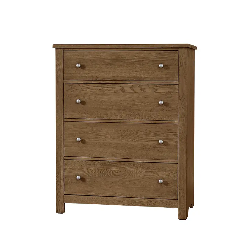 12-114 Vaughan Bassett Furniture Fundamentals-natural Bedroom Furniture Chest