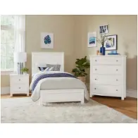 16-331-133-900 Vaughan Bassett Furniture Fundamentals - White Bedroom Furniture Bed