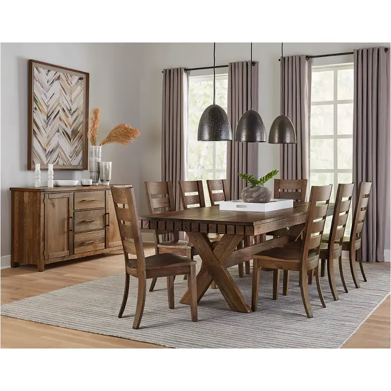 752-502-500 Vaughan Bassett Furniture Dovetail - Natural Dining Room Furniture Dining Table