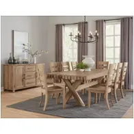 755-600-602 Vaughan Bassett Furniture Dovetail - Bleached White Dining Room Furniture Dining Table