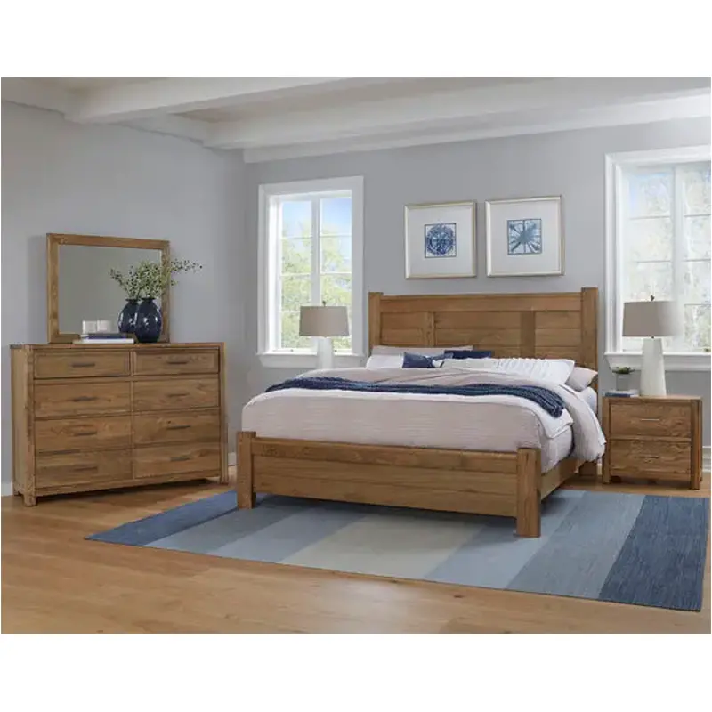 790-668-866-922-ms1 Vaughan Bassett Furniture Crafted Oak-natural Bedroom Furniture Bed