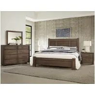 793-558-855-922 Vaughan Bassett Furniture Crafted Oak-aged Grey Bedroom Furniture Bed