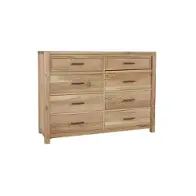 795-003 Vaughan Bassett Furniture Crafted Oak-bleached White Bedroom Furniture Dresser