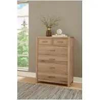 795-115 Vaughan Bassett Furniture Crafted Oak-bleached White Bedroom Furniture Chest