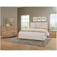 795-551a-155a-822a Vaughan Bassett Furniture Crafted Oak-bleached White Bedroom Furniture Bed