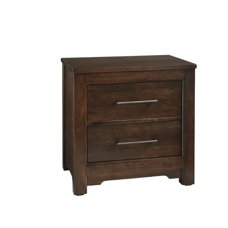 150-227 Vaughan Bassett Furniture Crafted Cherry Bedroom Furniture Nightstand