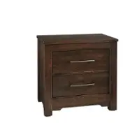 150-227 Vaughan Bassett Furniture Crafted Cherry Bedroom Furniture Nightstand