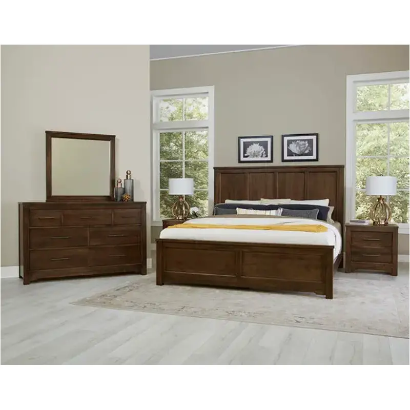 150-558-855-922 Vaughan Bassett Furniture Crafted Cherry Bedroom Furniture Bed