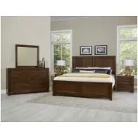 150-558-855-922 Vaughan Bassett Furniture Crafted Cherry Bedroom Furniture Bed