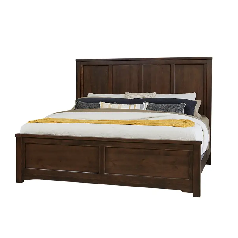 150-668-866-933-ms2 Vaughan Bassett Furniture Crafted Cherry Bedroom Furniture Bed