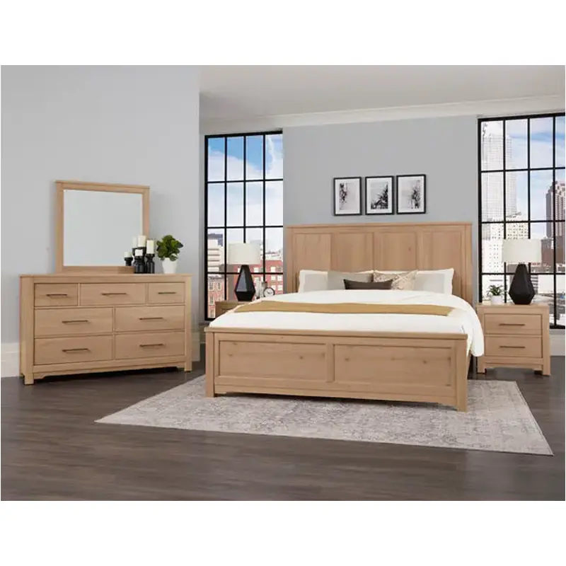 154-558-855-922 Vaughan Bassett Furniture Crafted Cherry - Bleached Bedroom Furniture Bed