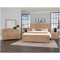 154-558-855-922 Vaughan Bassett Furniture Crafted Cherry - Bleached Bedroom Furniture Bed