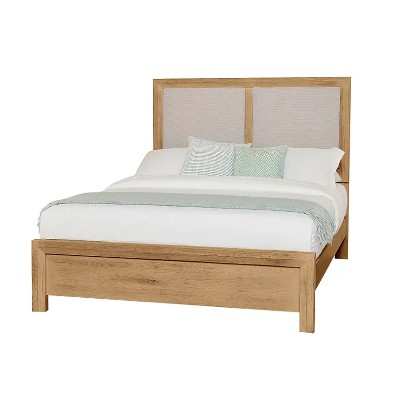 120-551-155-051-922 Vaughan Bassett Furniture Custom Express - Clear Oak Bedroom Furniture Bed