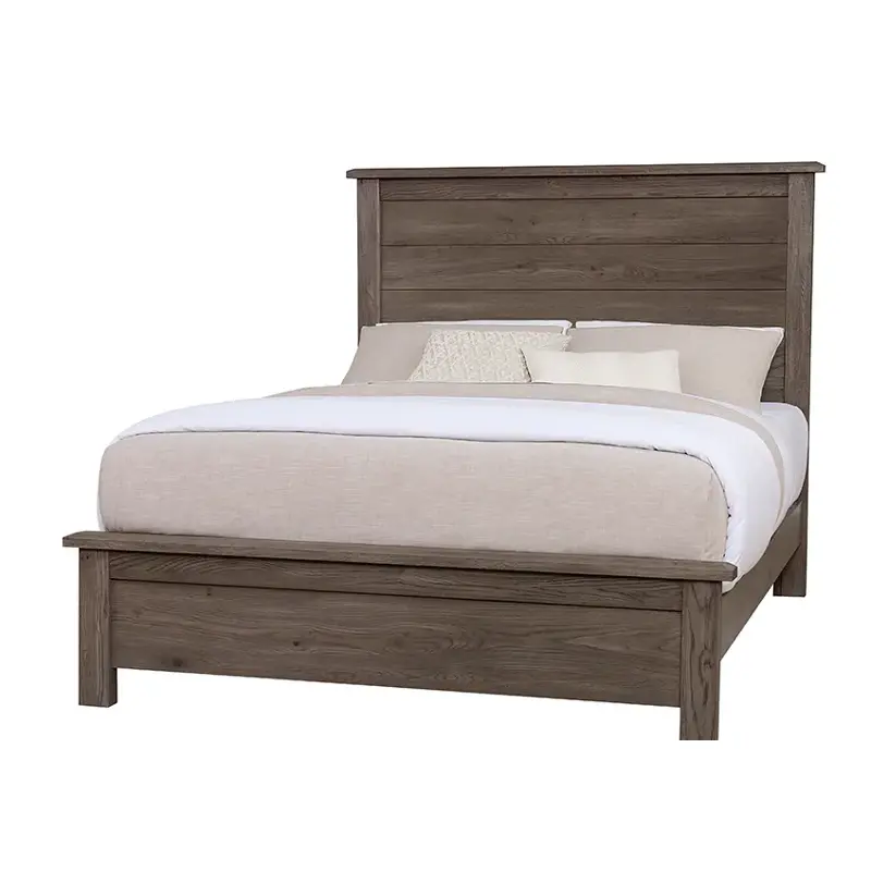 123-558-855-922 Vaughan Bassett Furniture Custom Express - Driftwood Grey Bedroom Furniture Bed