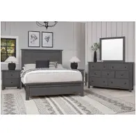 127-558-855-922 Vaughan Bassett Furniture Custom Express - Graphite Bedroom Furniture Bed