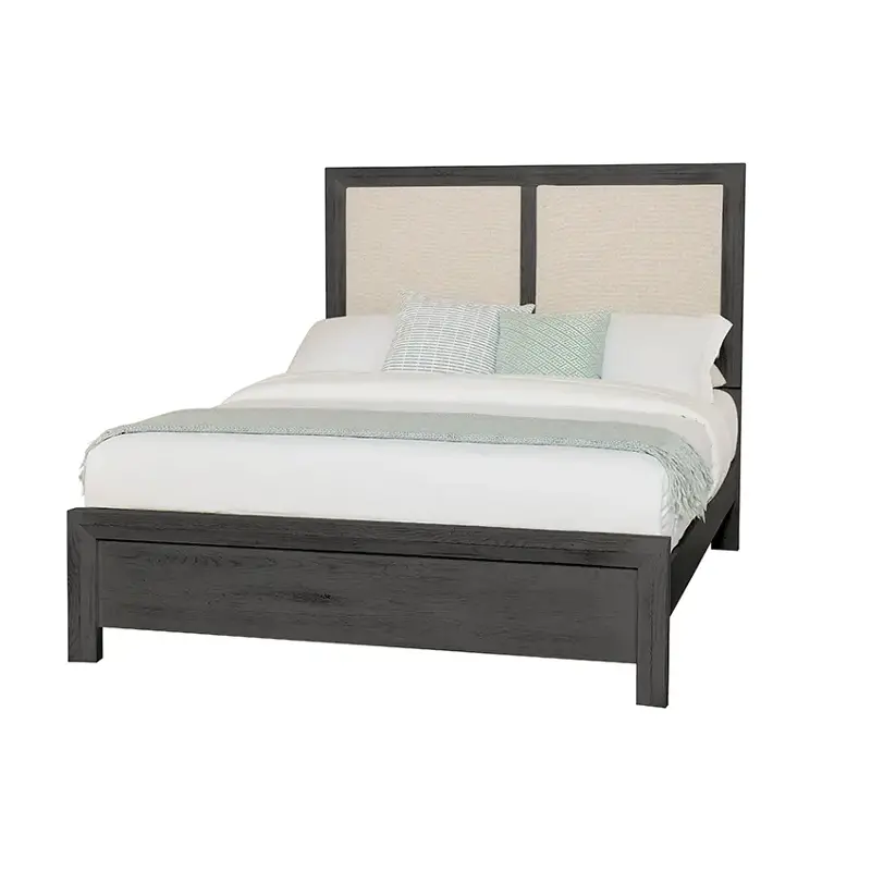 127-661-166-064-933 Vaughan Bassett Furniture Custom Express - Graphite Bedroom Furniture Bed