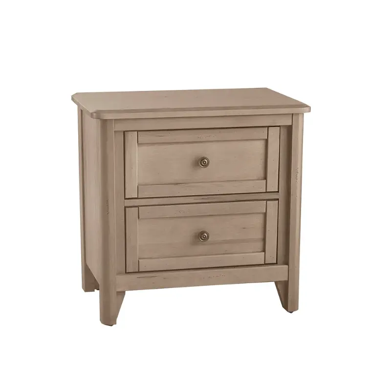 821-227 Vaughan Bassett Furniture Woodbridge - Shadow Grey Bedroom Furniture Nightstand