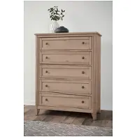 822-115 Vaughan Bassett Furniture Woodbridge - Clear Maple Bedroom Furniture Chest