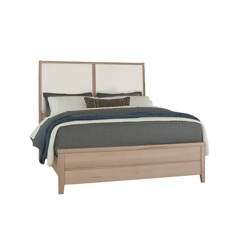 822-551-155-051-922 Vaughan Bassett Furniture Woodbridge - Clear Maple Bedroom Furniture Bed