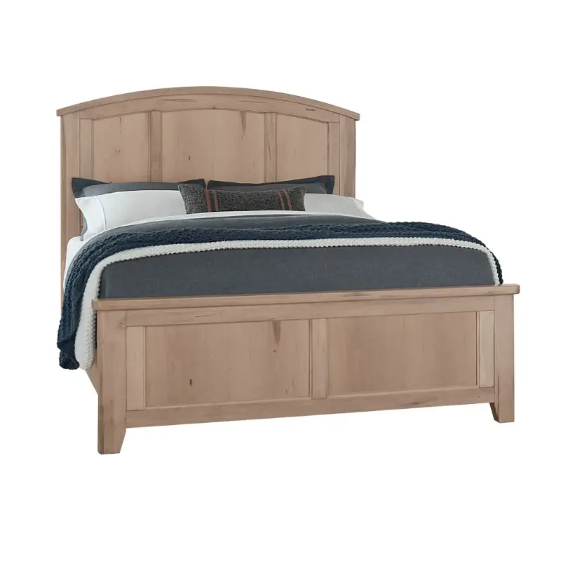 822-667-766-922 Vaughan Bassett Furniture Woodbridge - Clear Maple Bedroom Furniture Bed