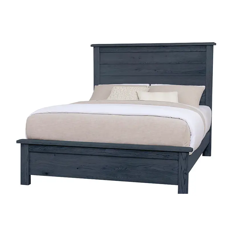 126-668-866-944 Vaughan Bassett Furniture Custom Express - Indigo Bedroom Furniture Bed