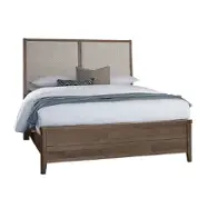 820-661-166-062-944 Vaughan Bassett Furniture Woodbridge - Dark Cashmere Bedroom Furniture Bed