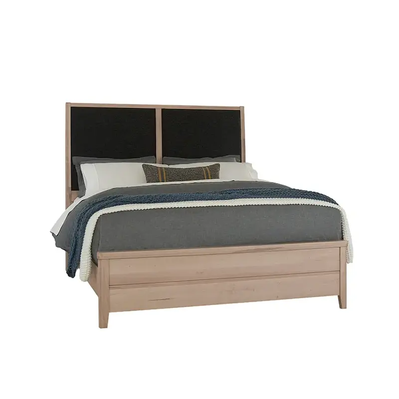 822-551-155-053-922 Vaughan Bassett Furniture Woodbridge - Clear Maple Bedroom Furniture Bed