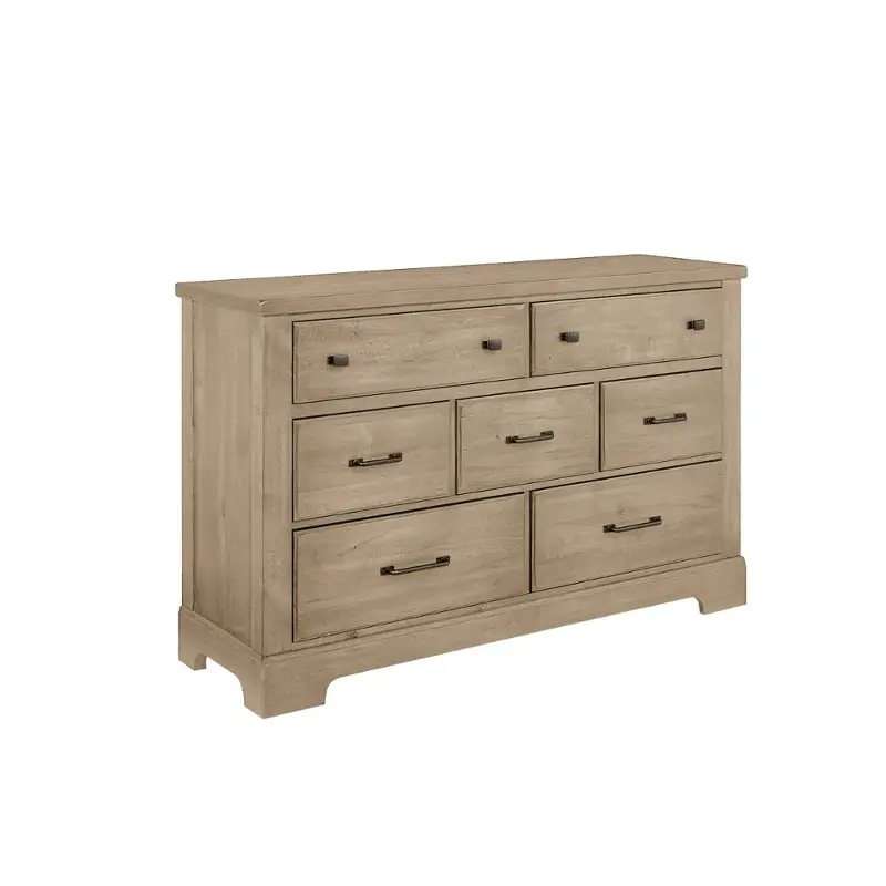 176-002 Vaughan Bassett Furniture Cool Rustic - Clear Maple Bedroom Furniture Dresser