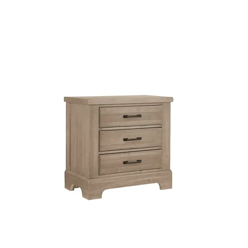 176-227 Vaughan Bassett Furniture Cool Rustic - Clear Maple Bedroom Furniture Nightstand