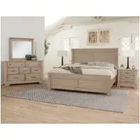 176-661-166-933 Vaughan Bassett Furniture Cool Rustic - Clear Maple Bedroom Furniture Bed