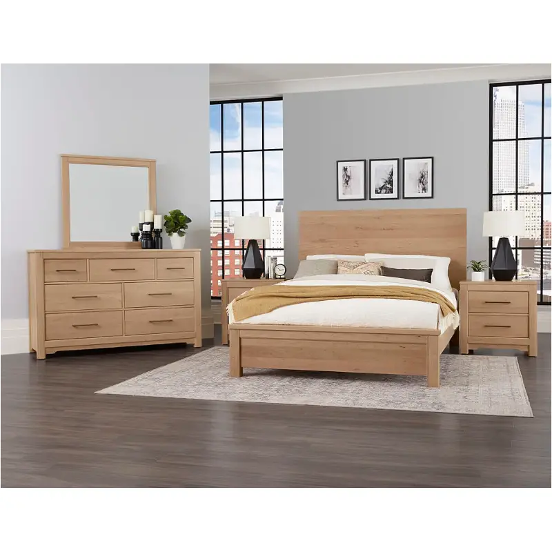 154-559-955-922 Vaughan Bassett Furniture Crafted Cherry - Bleached Bedroom Furniture Bed