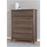 820-115 Vaughan Bassett Furniture Woodbridge - Dark Cashmere Bedroom Furniture Chest