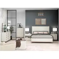 289136-1040 A R T Furniture Blanc Bedroom Furniture Bed