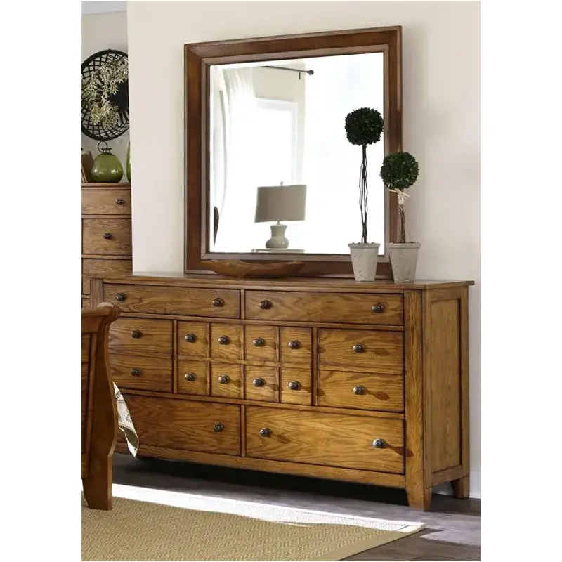 175-br51 Liberty Furniture Grandpa S Cabin Bedroom Furniture Mirror