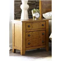 175-br61 Liberty Furniture Grandpa S Cabin Bedroom Furniture Nightstand