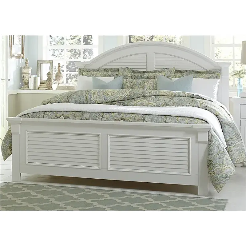 607-br-qpb Liberty Furniture Summer House I Bedroom Furniture Bed