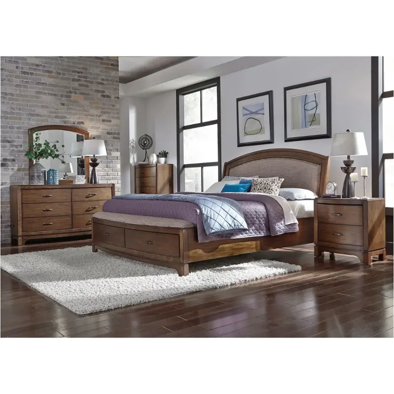 705-br-qsb Liberty Furniture Avalon Iii Bedroom Furniture Bed