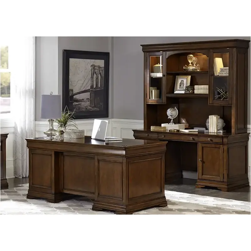 901-ho105b Liberty Furniture Chateau Valley Home Office Furniture Desk