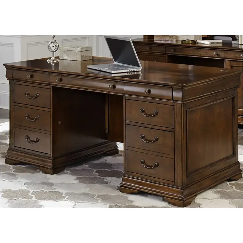 901-ho Jed Liberty Furniture Chateau Valley Home Office Furniture Desk