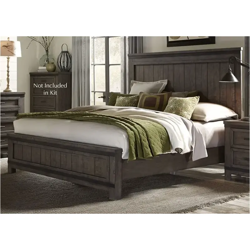 759-br-k2s Liberty Furniture Thornwood Hills Bedroom Furniture Bed