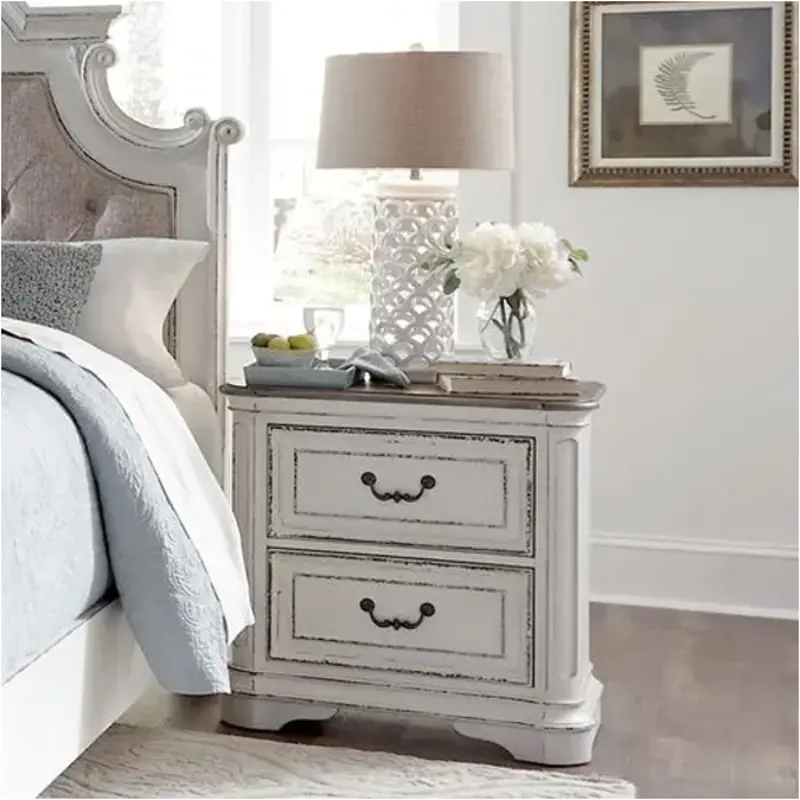 244-br61 Liberty Furniture Magnolia Manor Bedroom Furniture Nightstand