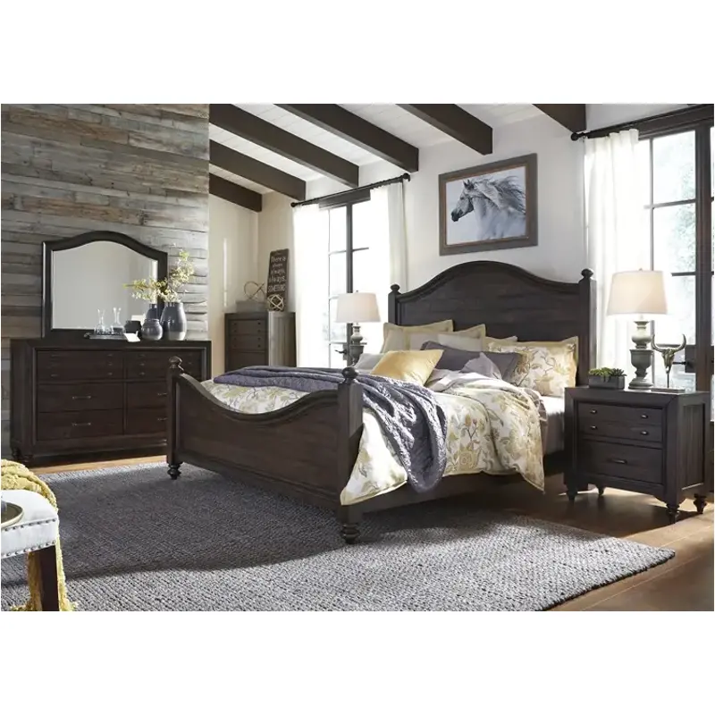 816-br01 Liberty Furniture Catawba Hills Bedroom Furniture Bed