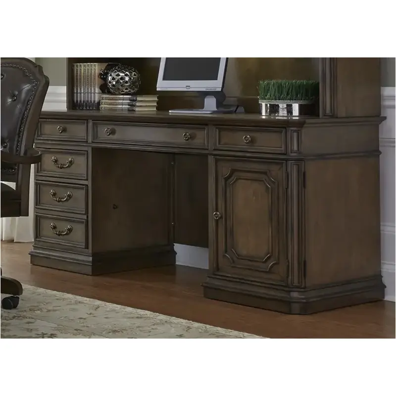 487-ho120b Liberty Furniture Amelia Jr Executive Home Office Furniture Credenza