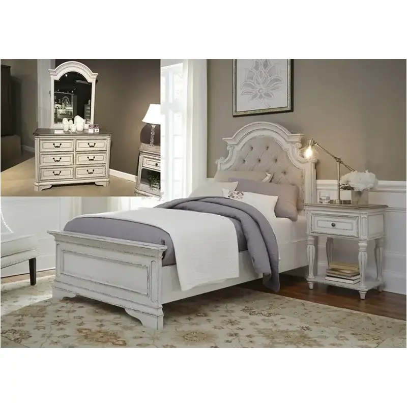 244-br17hu Liberty Furniture Magnolia Manor Bedroom Furniture Bed